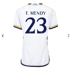 Real Madrid Ferland Mendy #23 Replika Hjemmebanetrøje Dame 2023-24 Kortærmet